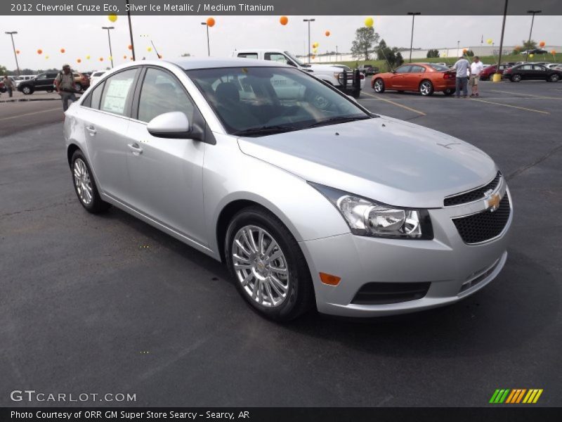 Silver Ice Metallic / Medium Titanium 2012 Chevrolet Cruze Eco