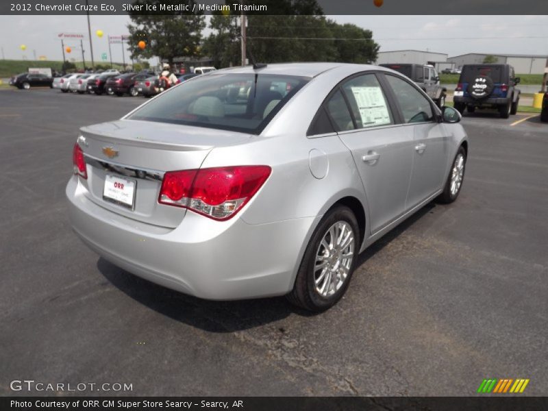 Silver Ice Metallic / Medium Titanium 2012 Chevrolet Cruze Eco