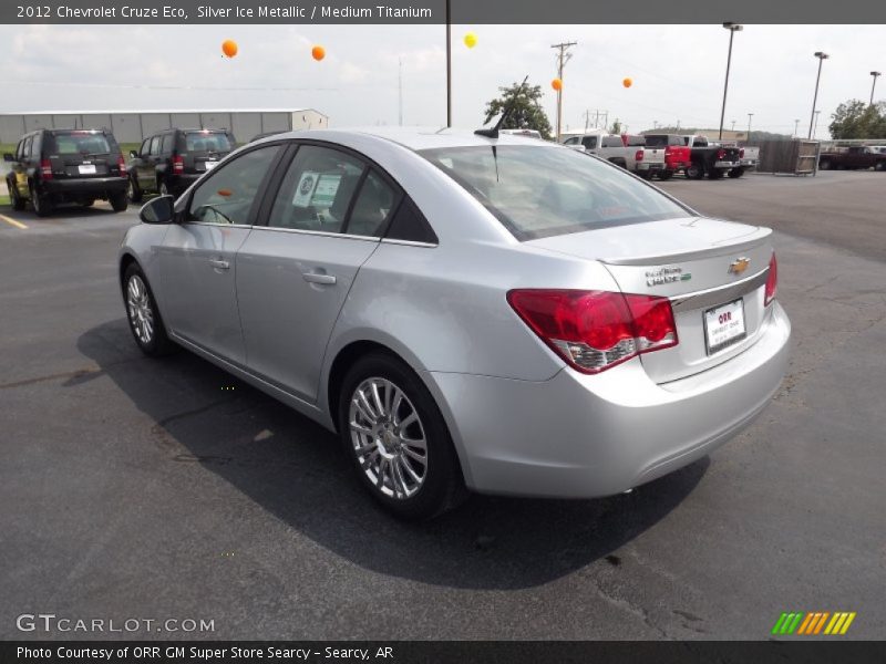 Silver Ice Metallic / Medium Titanium 2012 Chevrolet Cruze Eco