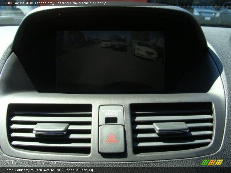 Sterling Gray Metallic / Ebony 2008 Acura MDX Technology