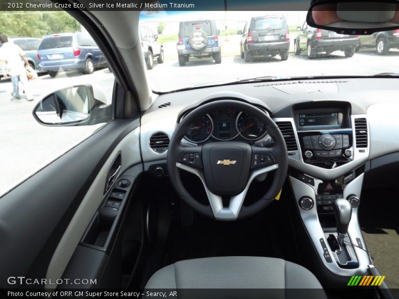 Silver Ice Metallic / Medium Titanium 2012 Chevrolet Cruze Eco