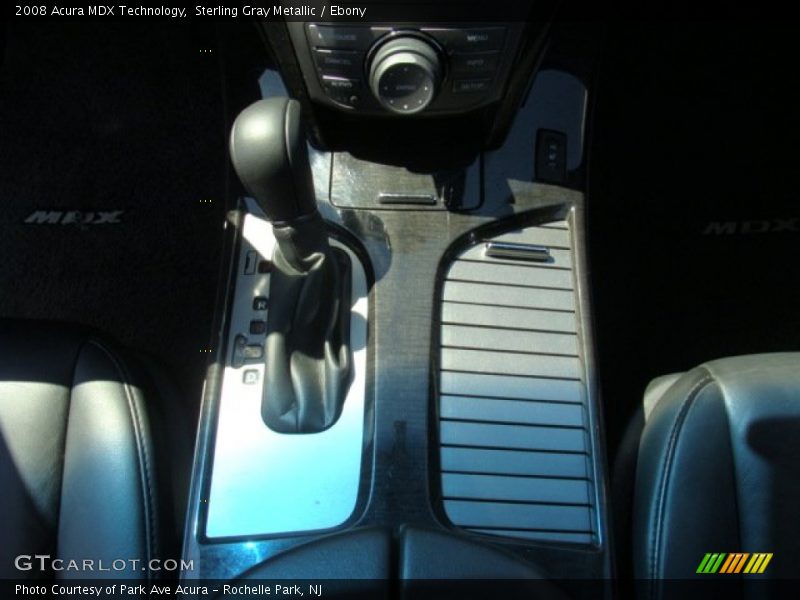 Sterling Gray Metallic / Ebony 2008 Acura MDX Technology