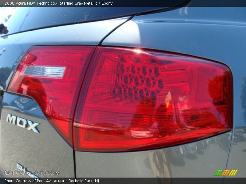 Sterling Gray Metallic / Ebony 2008 Acura MDX Technology