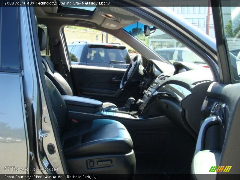 Sterling Gray Metallic / Ebony 2008 Acura MDX Technology