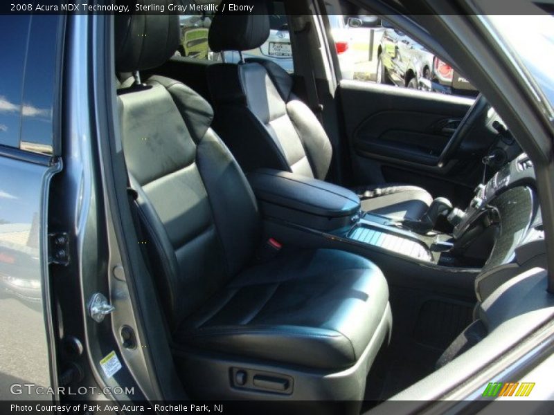 Sterling Gray Metallic / Ebony 2008 Acura MDX Technology