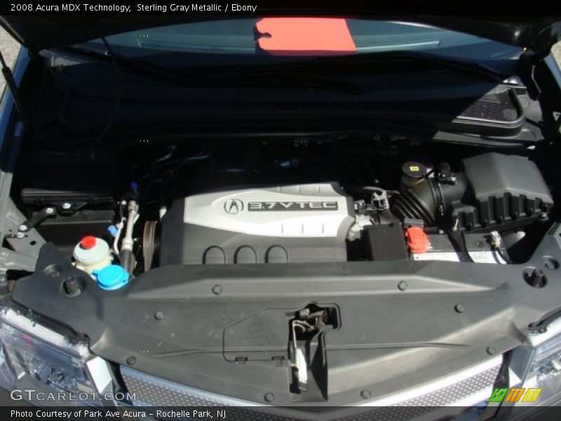 Sterling Gray Metallic / Ebony 2008 Acura MDX Technology