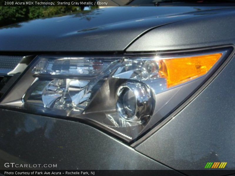 Sterling Gray Metallic / Ebony 2008 Acura MDX Technology