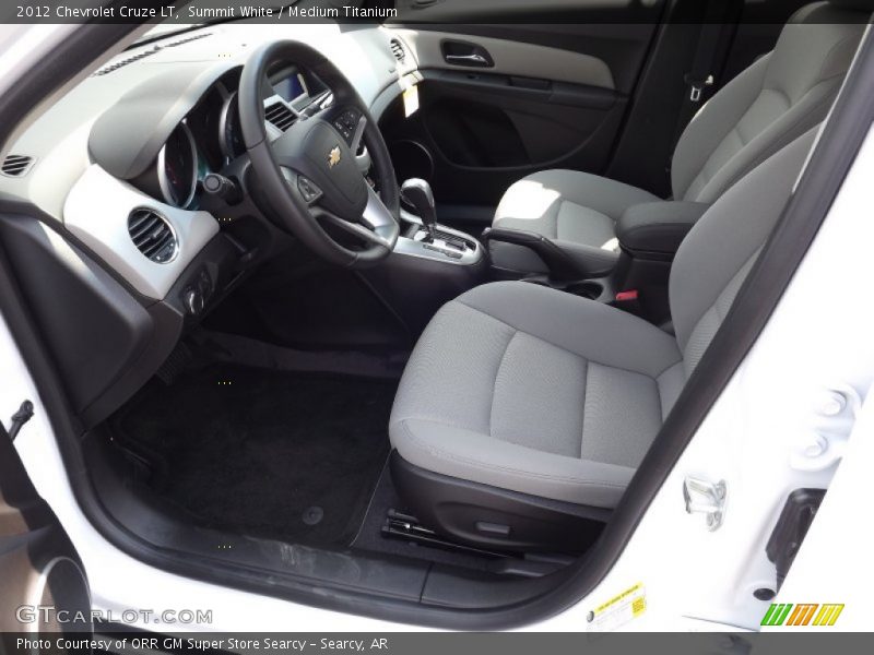  2012 Cruze LT Medium Titanium Interior