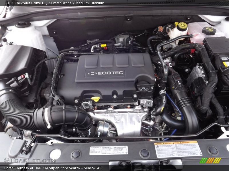  2012 Cruze LT Engine - 1.4 Liter DI Turbocharged DOHC 16-Valve VVT 4 Cylinder