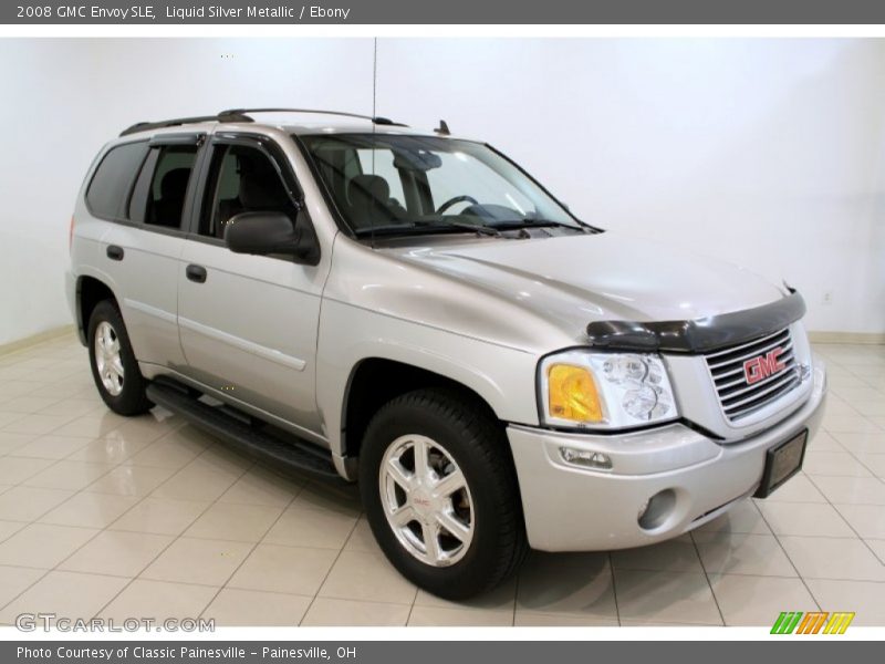 Liquid Silver Metallic / Ebony 2008 GMC Envoy SLE