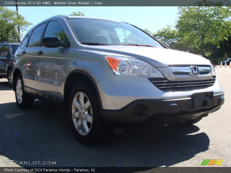 Whistler Silver Metallic / Gray 2008 Honda CR-V EX 4WD