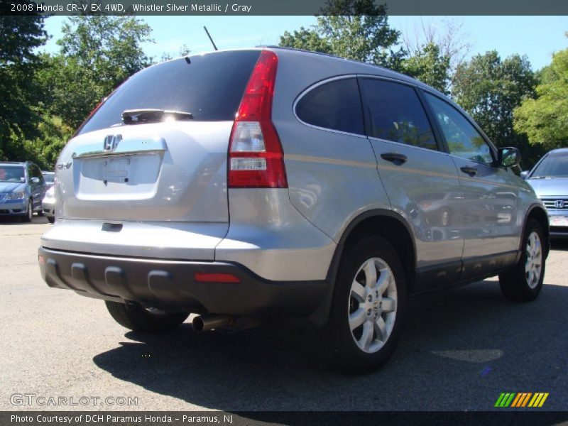 Whistler Silver Metallic / Gray 2008 Honda CR-V EX 4WD