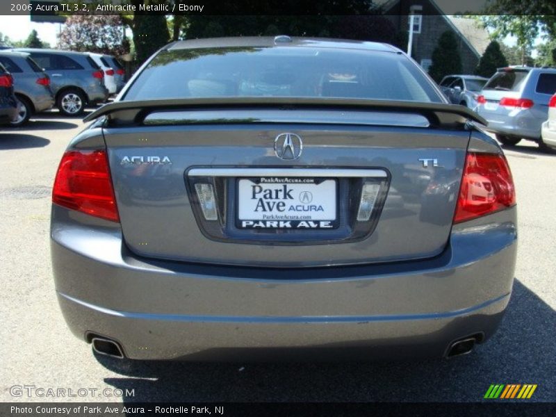 Anthracite Metallic / Ebony 2006 Acura TL 3.2