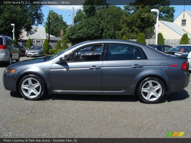 Anthracite Metallic / Ebony 2006 Acura TL 3.2