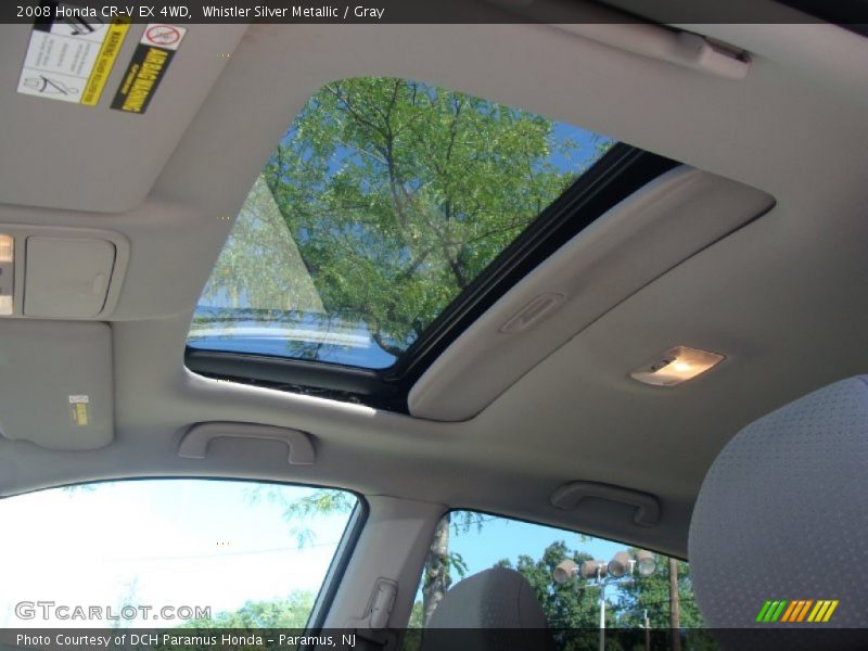 Whistler Silver Metallic / Gray 2008 Honda CR-V EX 4WD