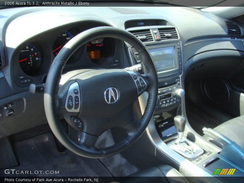 Anthracite Metallic / Ebony 2006 Acura TL 3.2