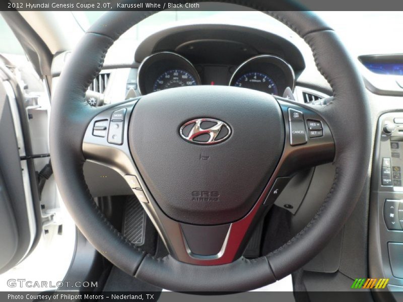  2012 Genesis Coupe 2.0T Steering Wheel