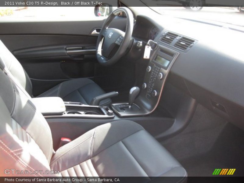 Black / Off Black T-Tec 2011 Volvo C30 T5 R-Design