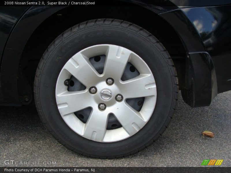 Super Black / Charcoal/Steel 2008 Nissan Sentra 2.0