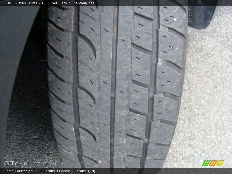 Super Black / Charcoal/Steel 2008 Nissan Sentra 2.0