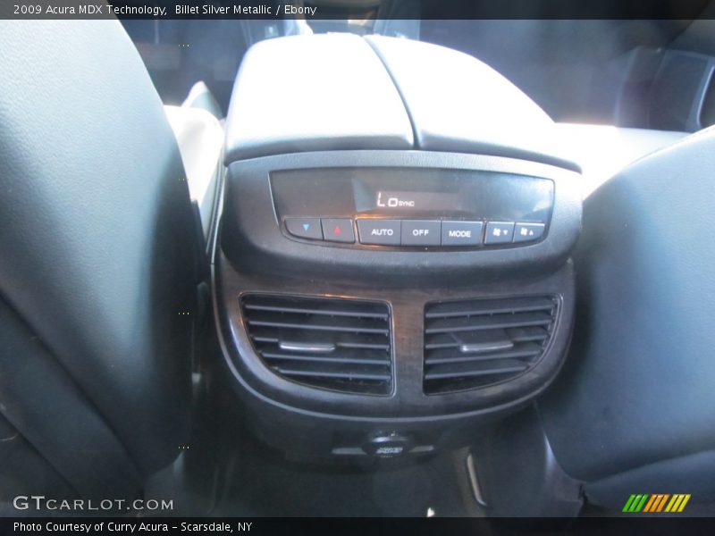 Billet Silver Metallic / Ebony 2009 Acura MDX Technology