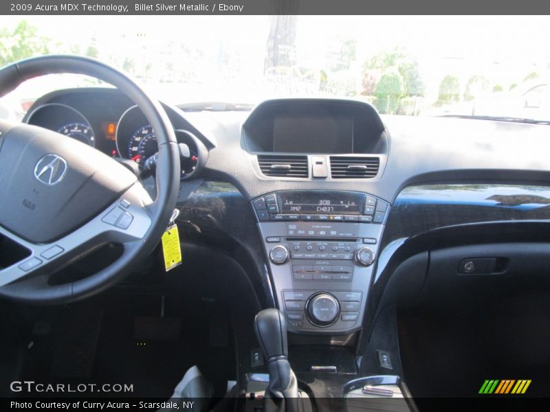 Billet Silver Metallic / Ebony 2009 Acura MDX Technology