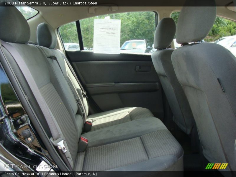 Super Black / Charcoal/Steel 2008 Nissan Sentra 2.0
