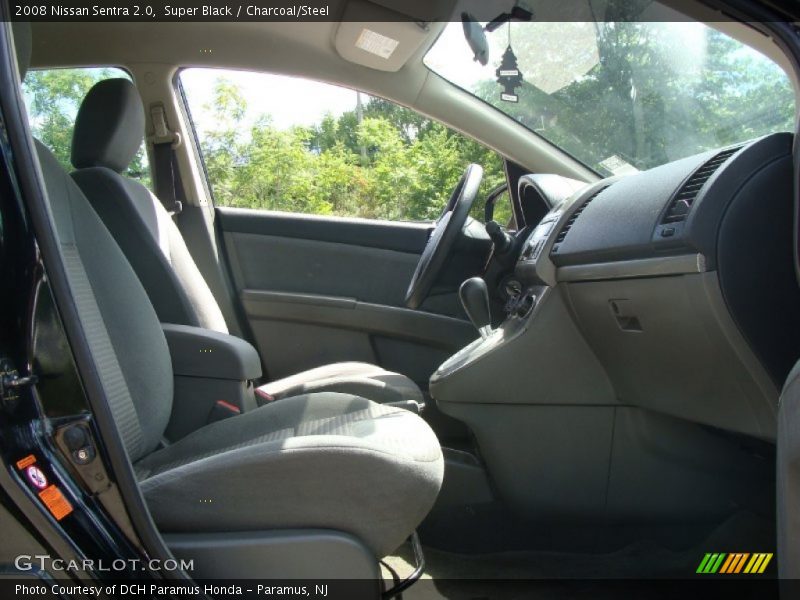 Super Black / Charcoal/Steel 2008 Nissan Sentra 2.0
