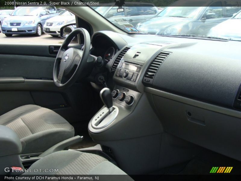 Super Black / Charcoal/Steel 2008 Nissan Sentra 2.0