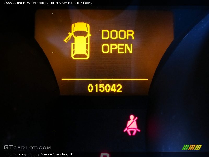 Billet Silver Metallic / Ebony 2009 Acura MDX Technology