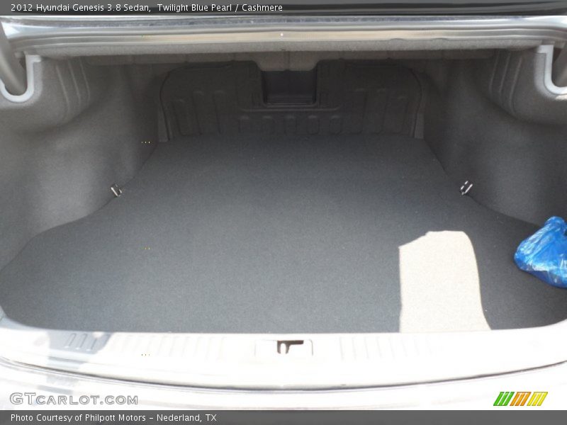 Twilight Blue Pearl / Cashmere 2012 Hyundai Genesis 3.8 Sedan