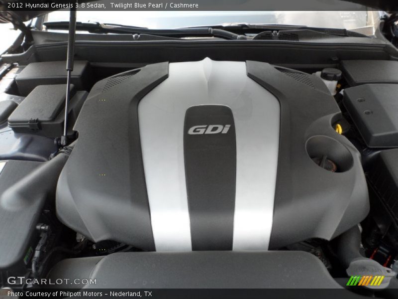  2012 Genesis 3.8 Sedan Engine - 3.8 Liter GDI DOHC 24-Valve D-CVVT V6