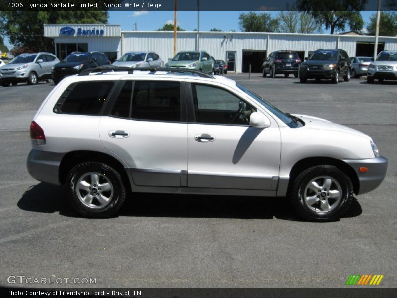  2006 Santa Fe Limited Nordic White