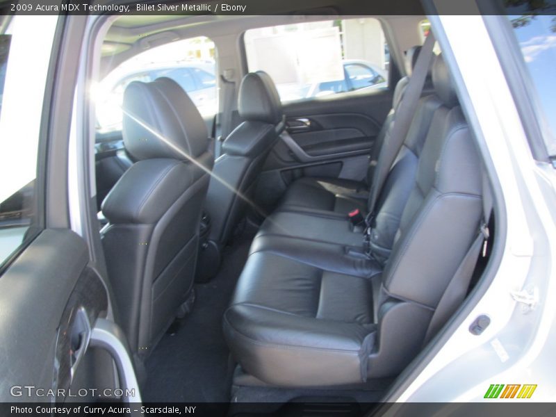 Billet Silver Metallic / Ebony 2009 Acura MDX Technology