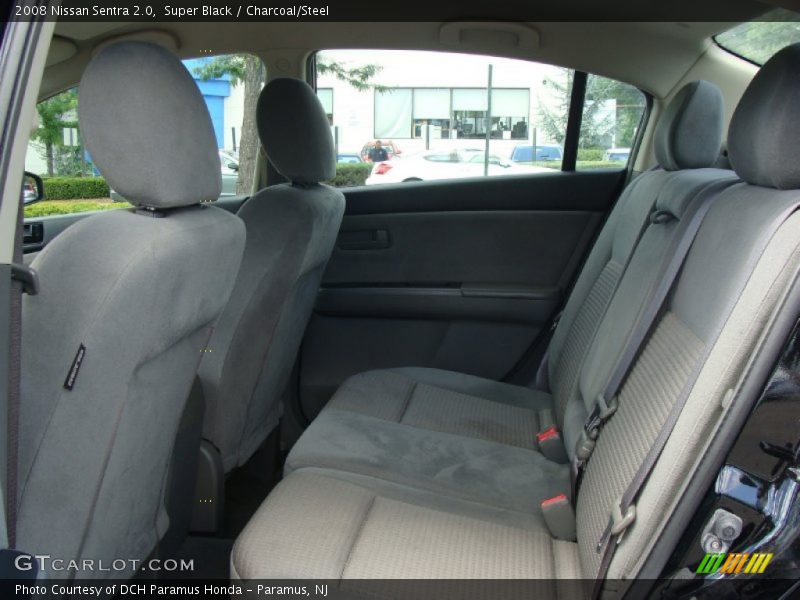 Super Black / Charcoal/Steel 2008 Nissan Sentra 2.0