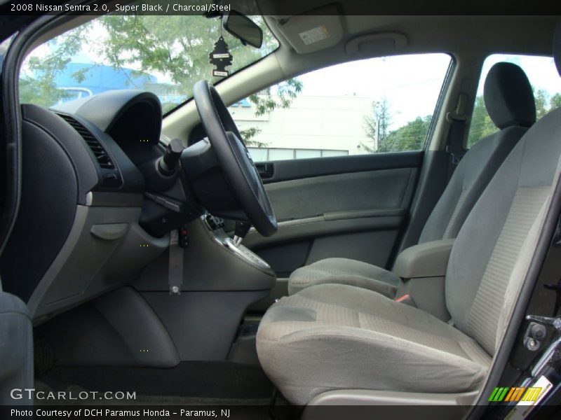 Super Black / Charcoal/Steel 2008 Nissan Sentra 2.0