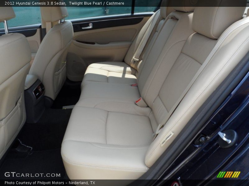  2012 Genesis 3.8 Sedan Cashmere Interior