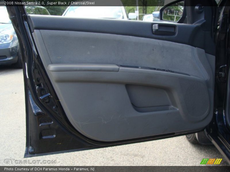 Super Black / Charcoal/Steel 2008 Nissan Sentra 2.0