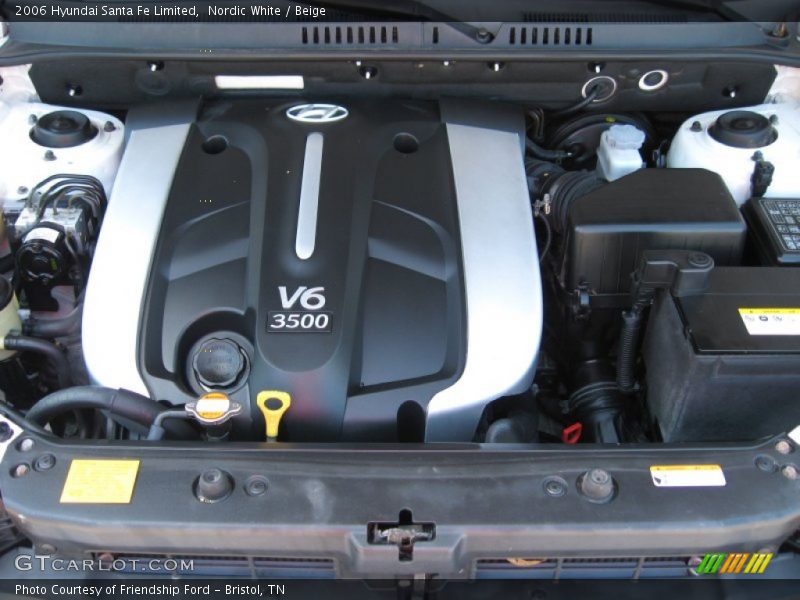  2006 Santa Fe Limited Engine - 3.5 Liter DOHC 24 Valve V6