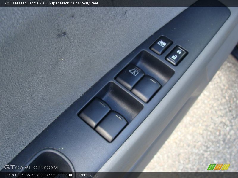 Super Black / Charcoal/Steel 2008 Nissan Sentra 2.0