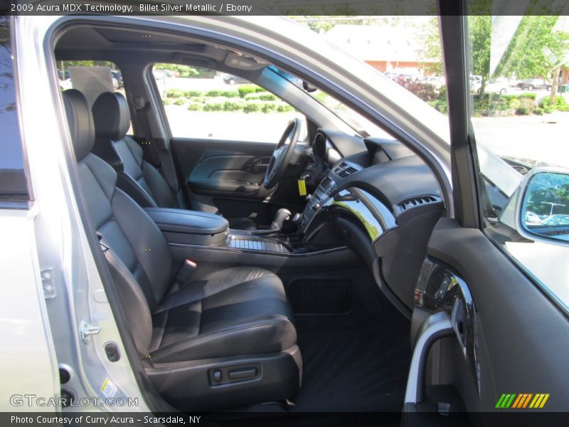 Billet Silver Metallic / Ebony 2009 Acura MDX Technology