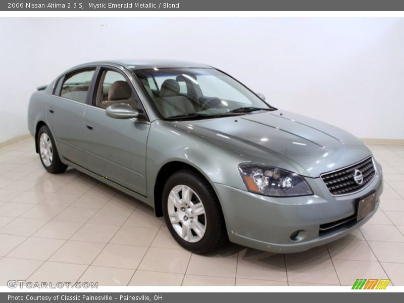 Mystic Emerald Metallic / Blond 2006 Nissan Altima 2.5 S