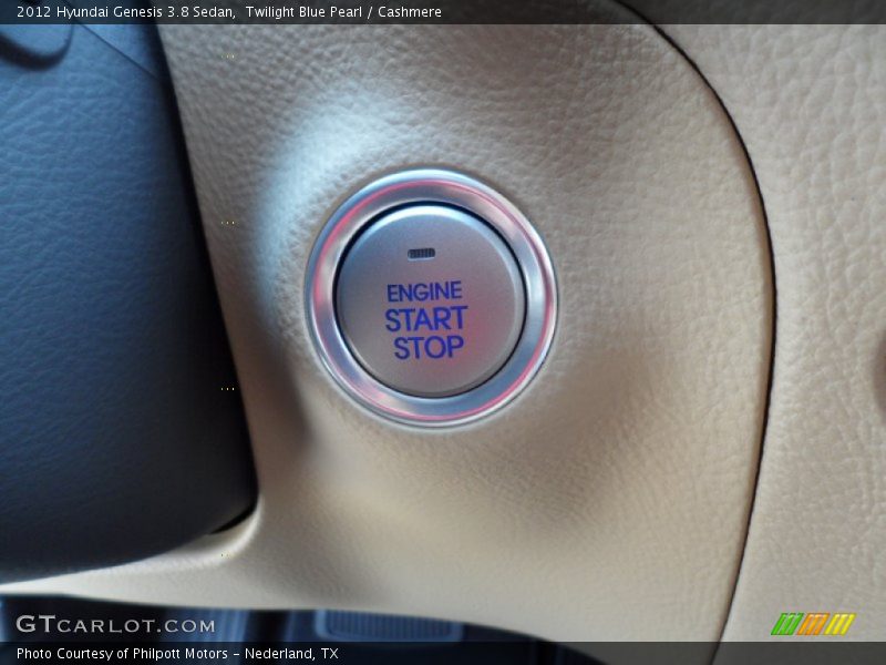Controls of 2012 Genesis 3.8 Sedan