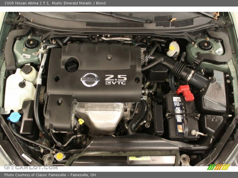 Mystic Emerald Metallic / Blond 2006 Nissan Altima 2.5 S
