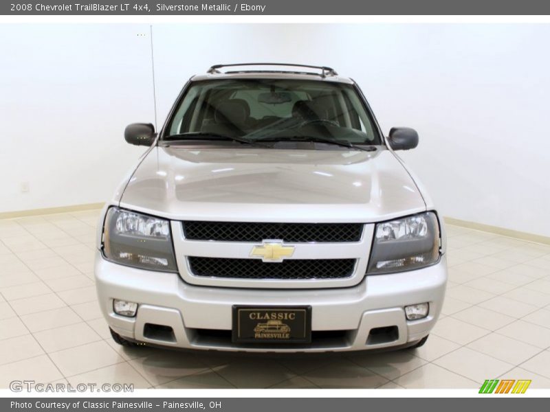 Silverstone Metallic / Ebony 2008 Chevrolet TrailBlazer LT 4x4