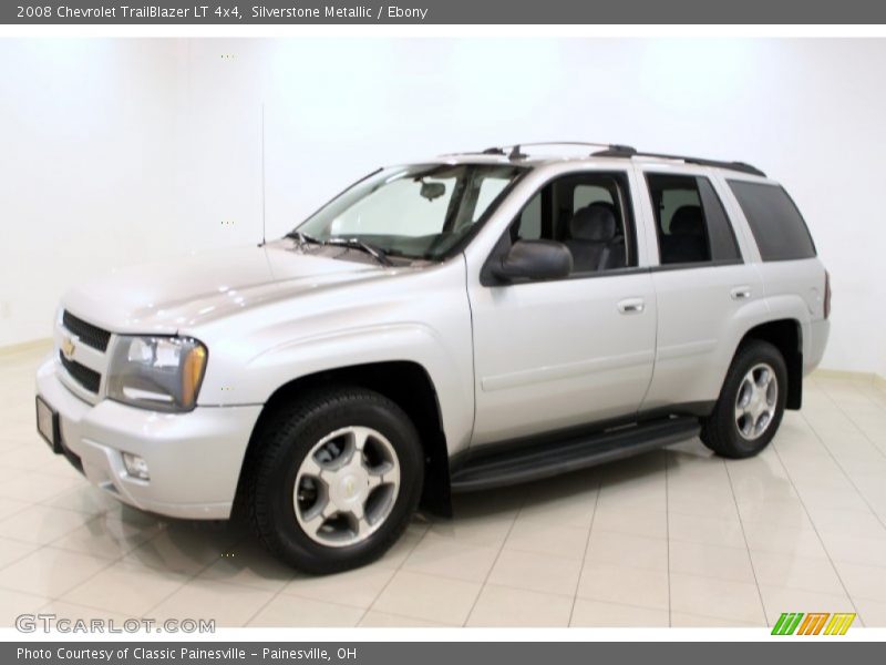 Silverstone Metallic / Ebony 2008 Chevrolet TrailBlazer LT 4x4