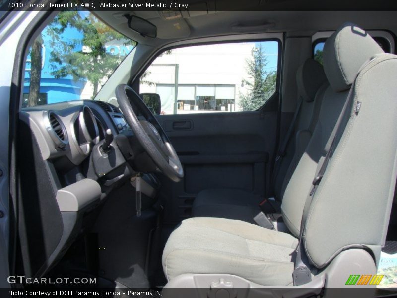 Alabaster Silver Metallic / Gray 2010 Honda Element EX 4WD