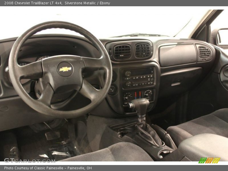 Silverstone Metallic / Ebony 2008 Chevrolet TrailBlazer LT 4x4