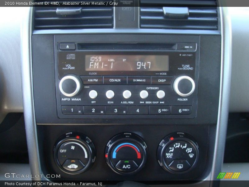 Alabaster Silver Metallic / Gray 2010 Honda Element EX 4WD