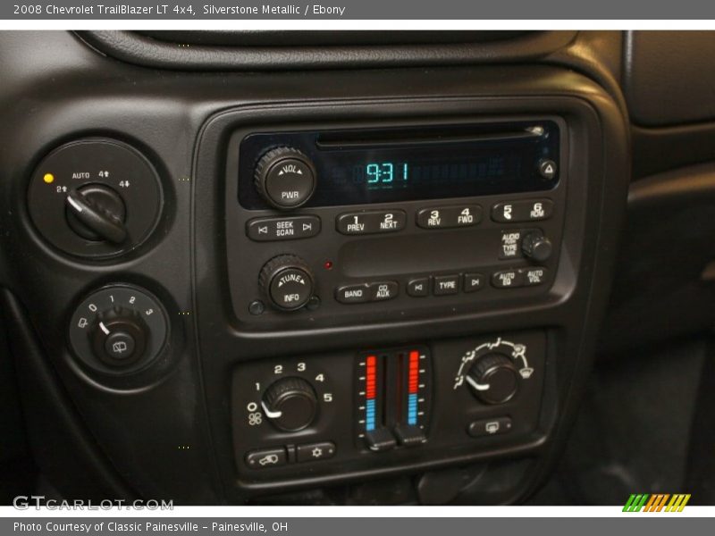 Silverstone Metallic / Ebony 2008 Chevrolet TrailBlazer LT 4x4